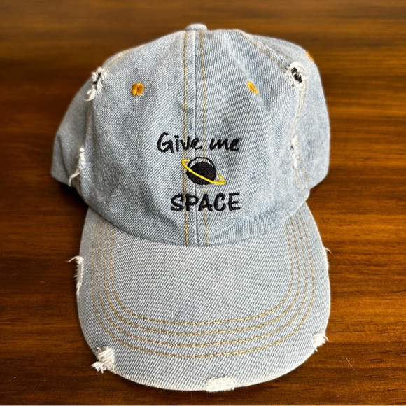Give Me Space Denim Hat - Picture 4 of 7